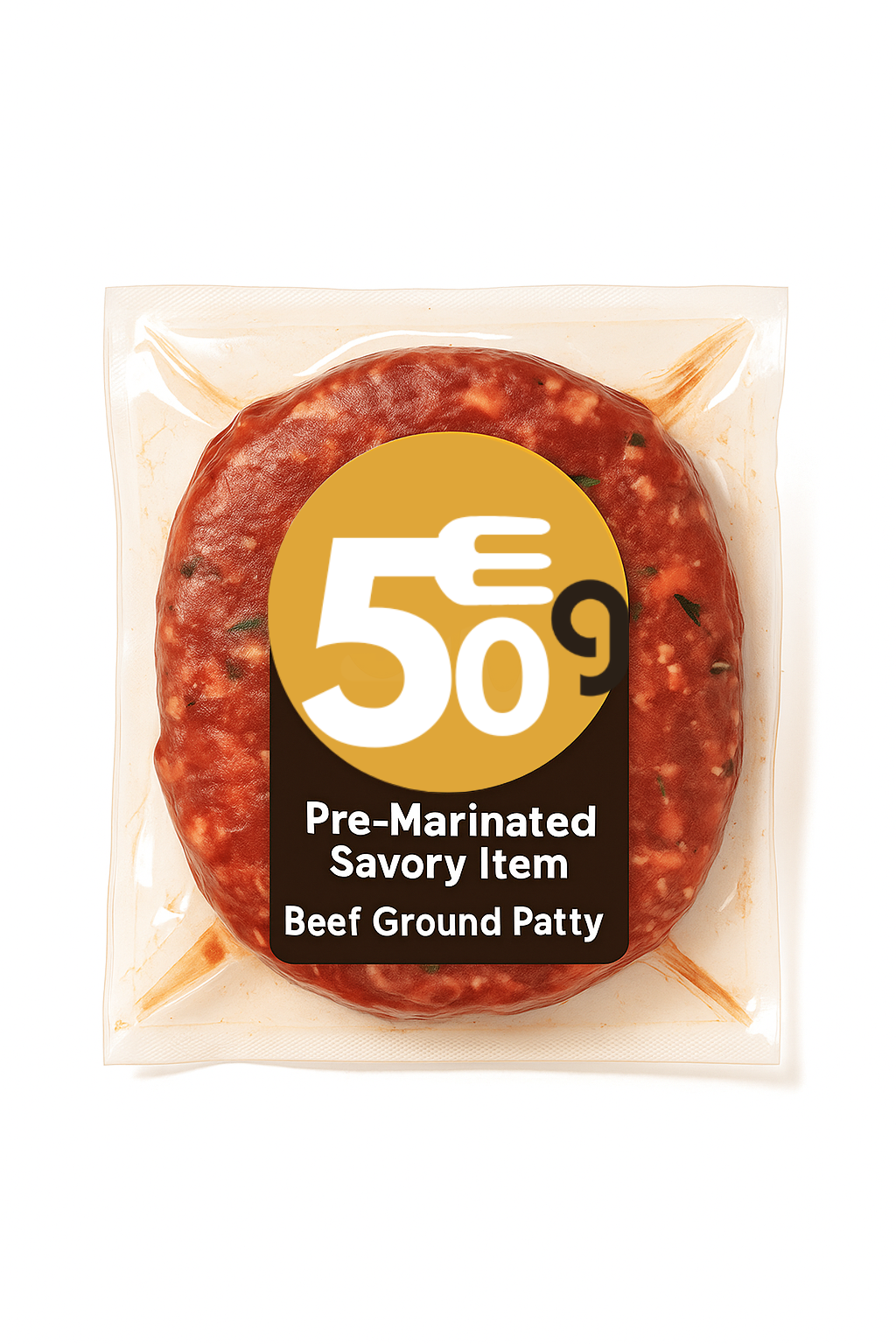 Beef Ground Patty – 8oz (50g Protein)