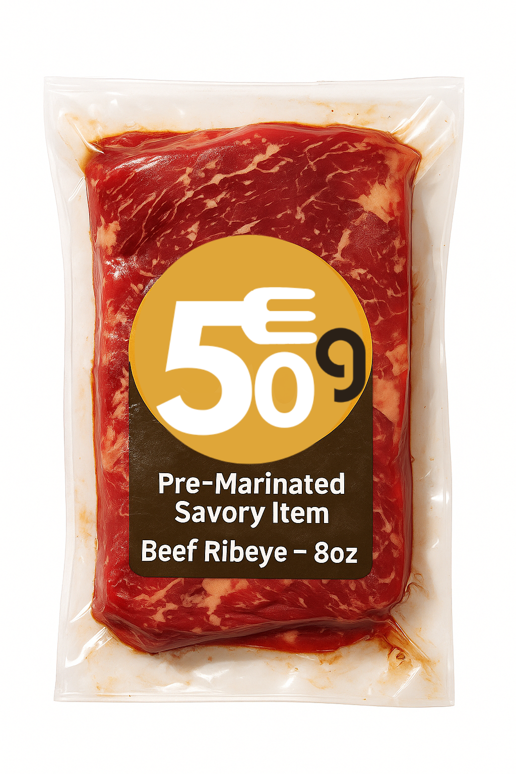 Beef Ribeye – 8oz (50g Protein)